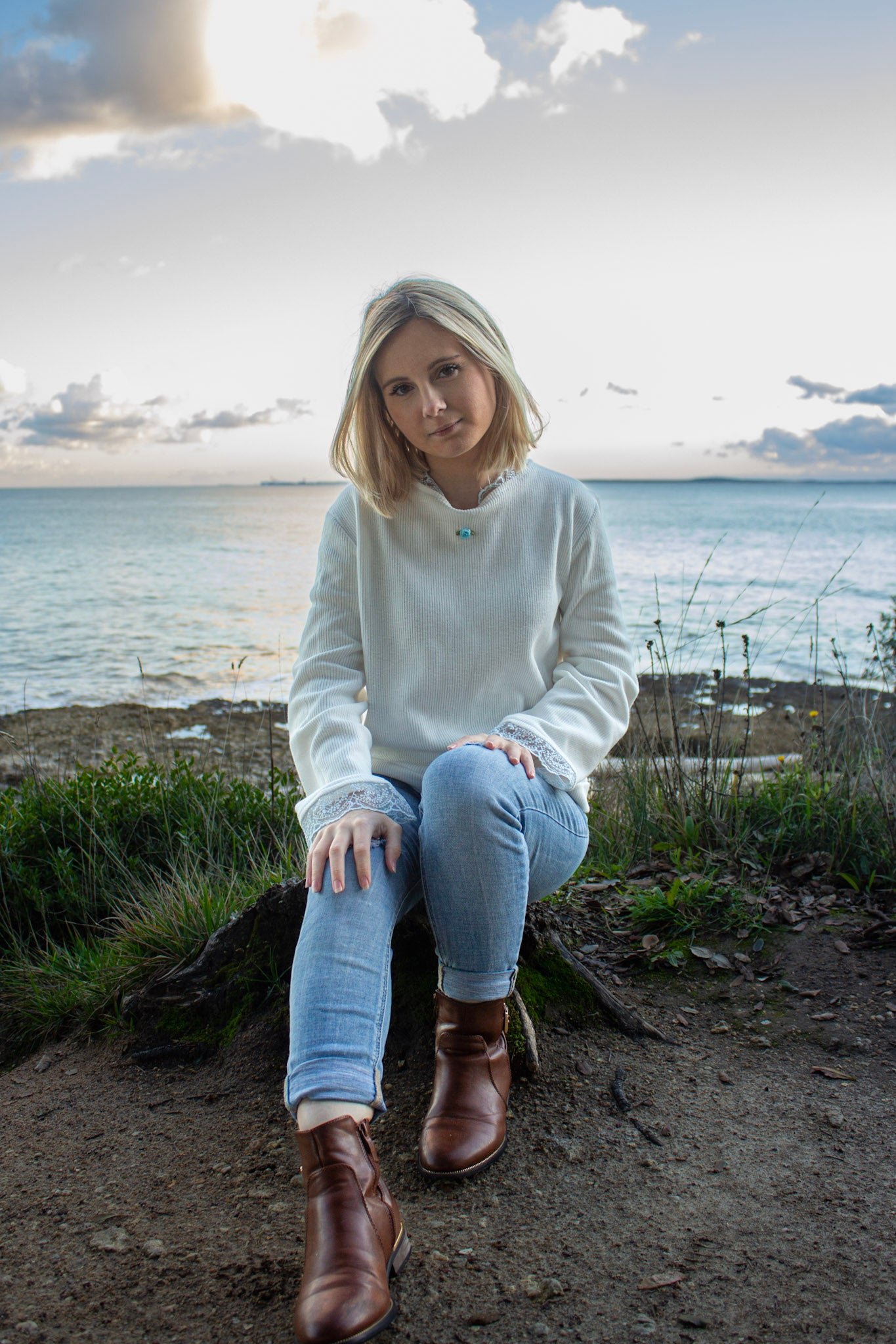 Sous-pull "Lueur d'Hiver"