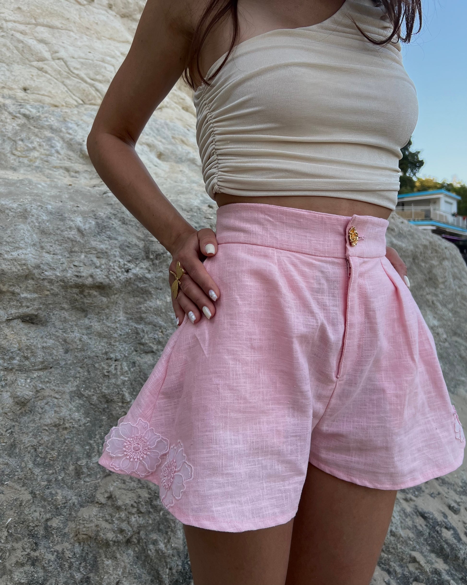 Short "Fleur de Lin"