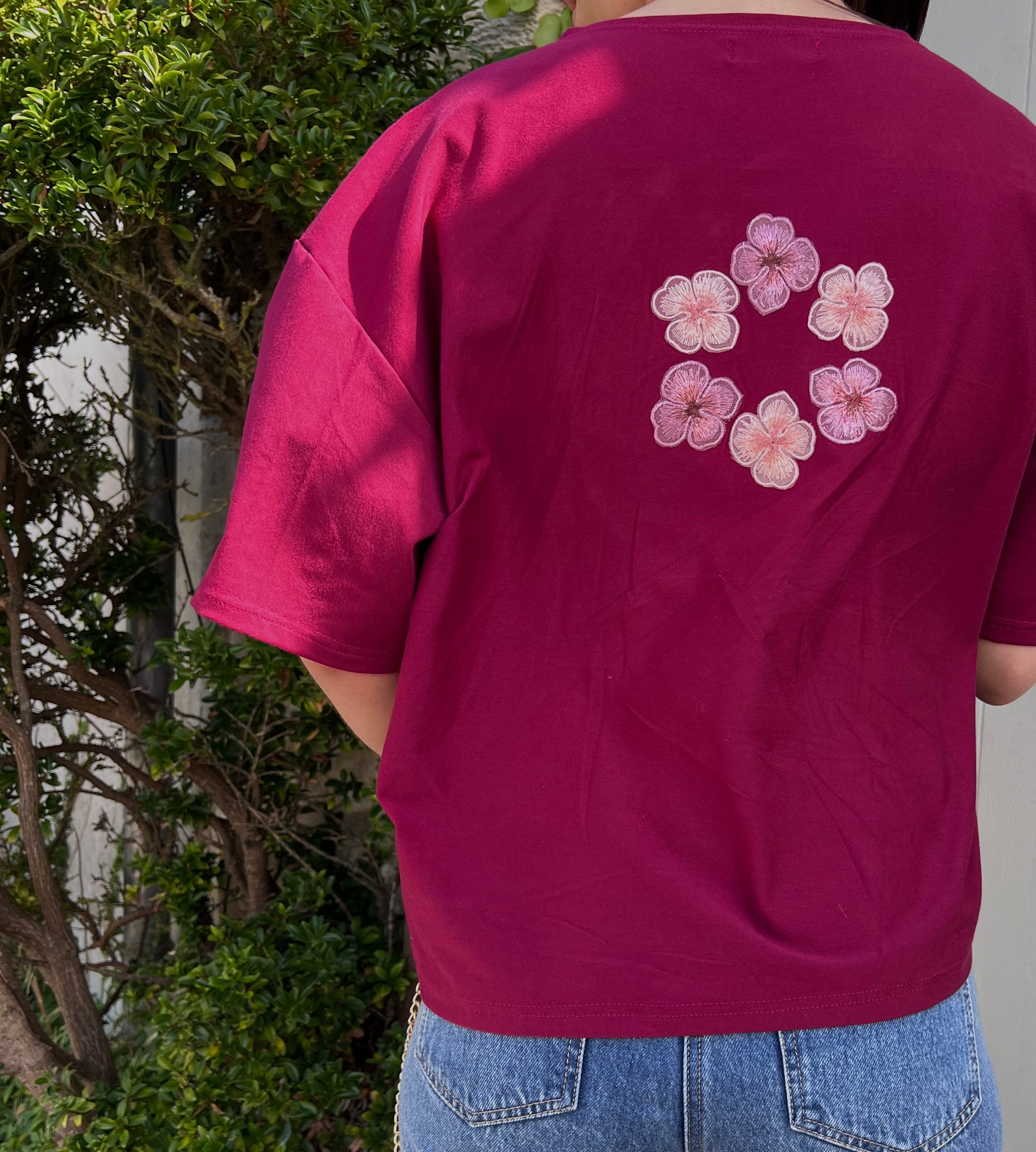 T-shirt "Vin Floral"