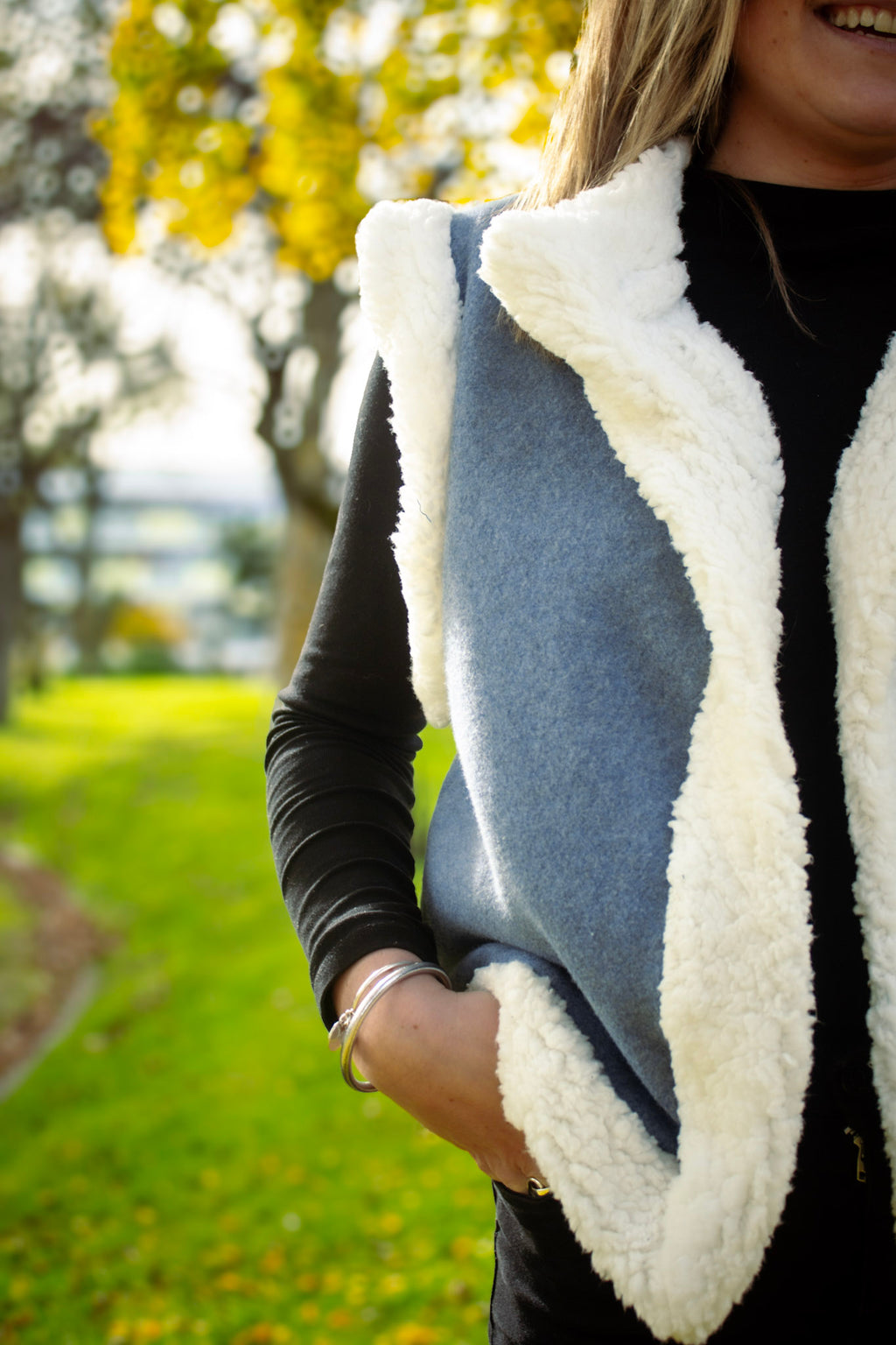 Gilet "Flocon d'Azur"