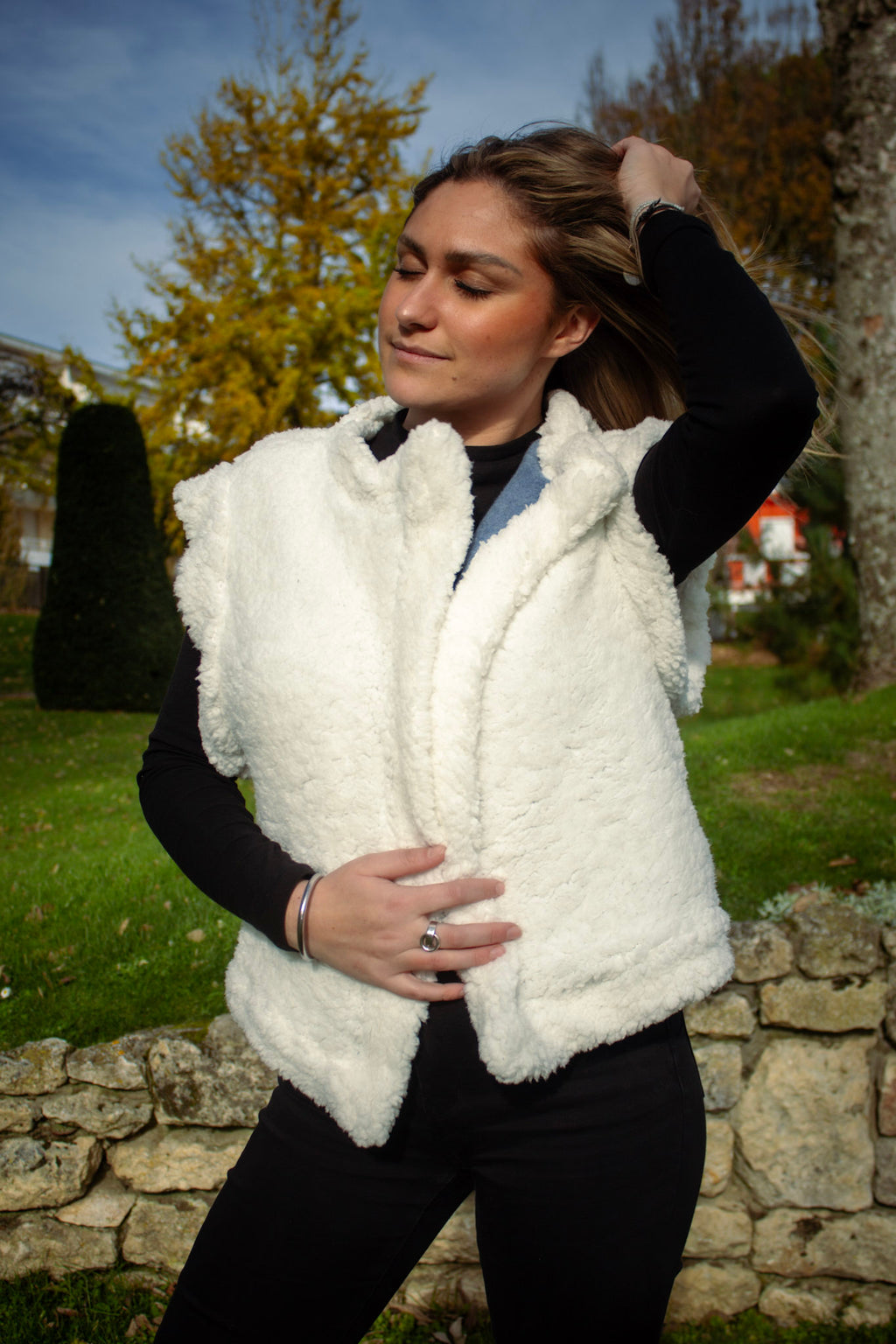 Gilet "Flocon d'Azur"