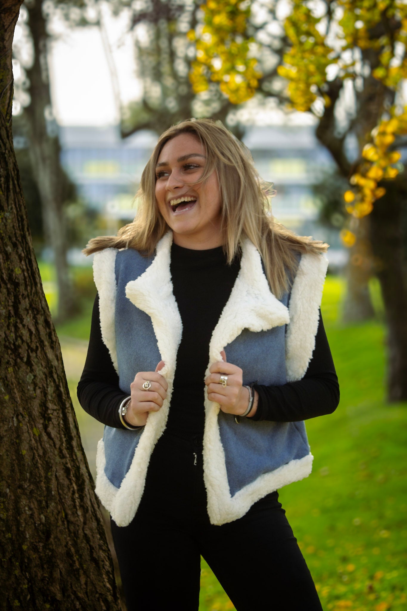 Gilet "Flocon d'Azur"