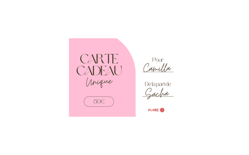 Carte cadeau L'Atelier de Flore